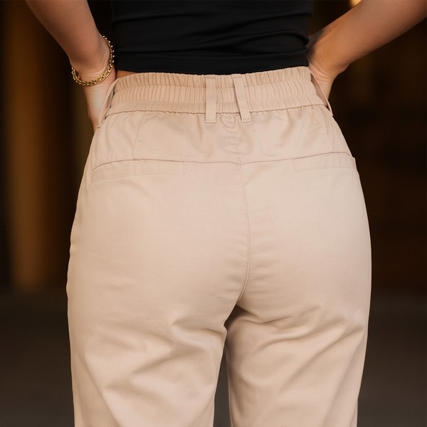 [LEVE 3 PAGUE 2] Calça Feminina Maya em Algodão e Elastano (Beleza Marcante!)