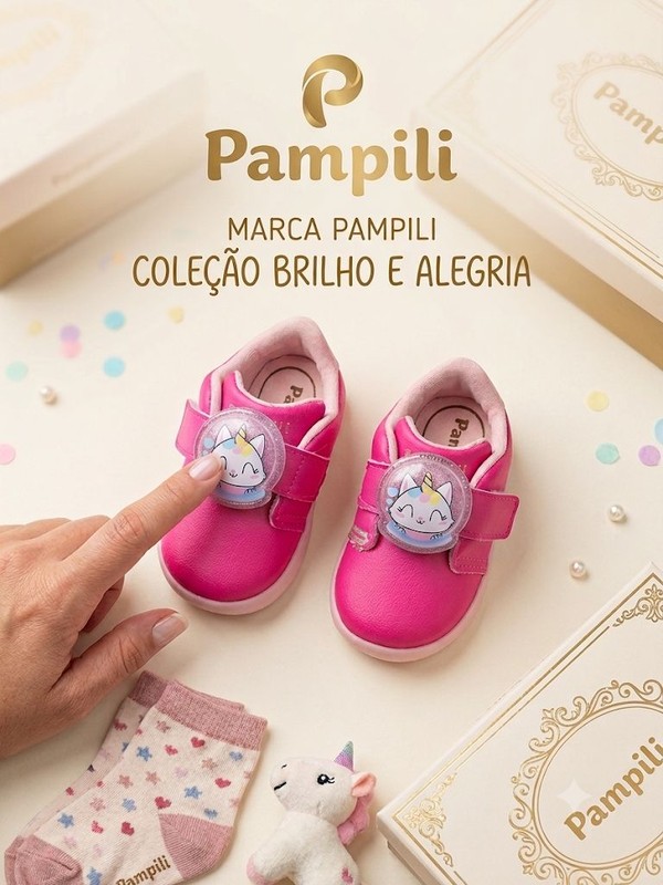 TENIS PAMPILI POM POM PINK 108158 