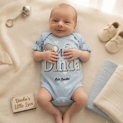 BODY EU AMO A DINDA BEBE BRINCALHÃO