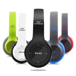 Headphone P47 Sem Fio Estéreo Redução de Ruídos Bluetooth 5.0 Universal 