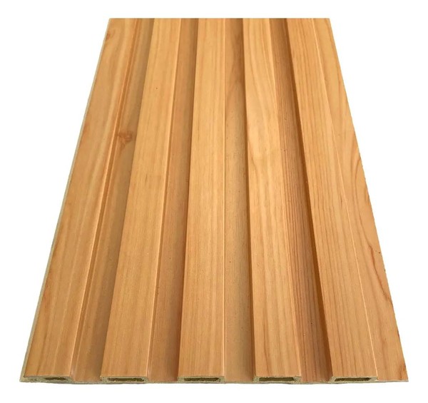 Painel Ripado Interno WPC de 290cm x 16cm (0,464M²)