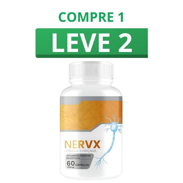 Nervx 60 Cápsulas + Frete Grátis