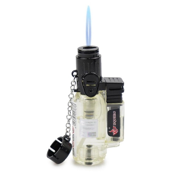 Isqueiro Maçarico WF 090T - Transparente (1 Chama)