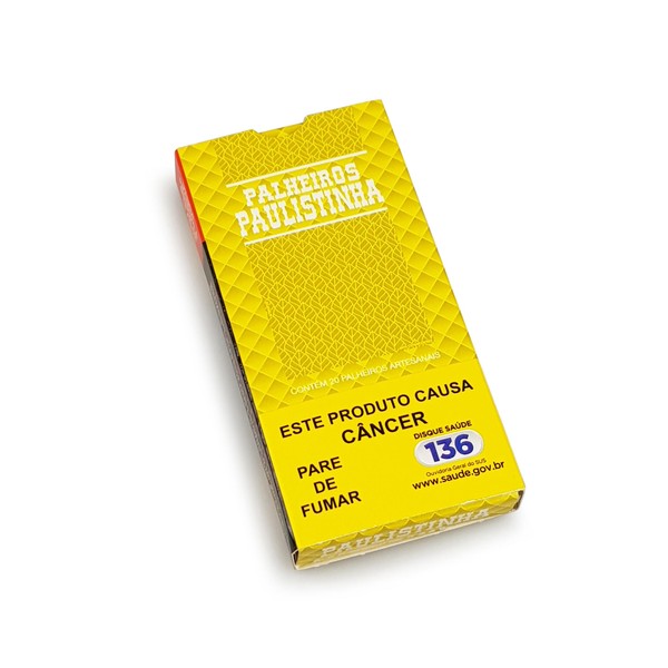 Cigarro de Palha Paulistinha Ouro - Mç (20)