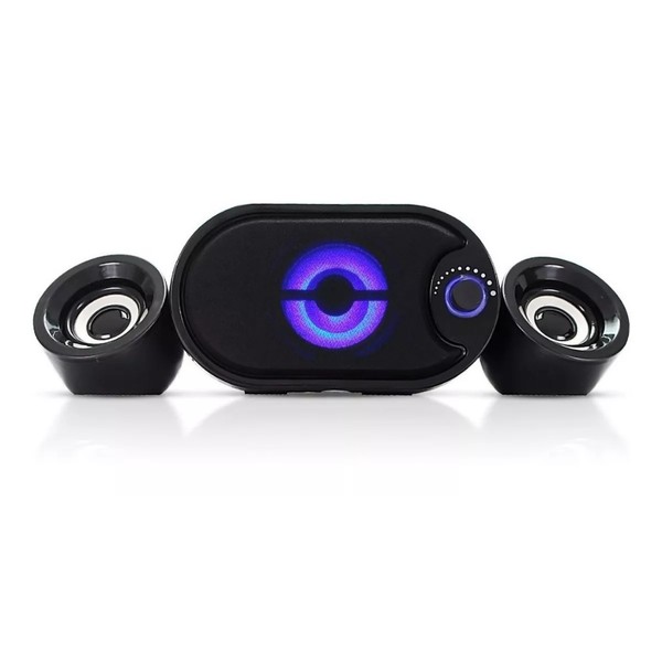 Caixa De Som C/ Sub Pc Notebook Knup Com Receptor Bluetooth