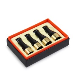 Kit com 4 Piteiras para Charuto Galiner - Dourada