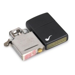 Isqueiro Zippo Black Matte (Para Cachimbo)