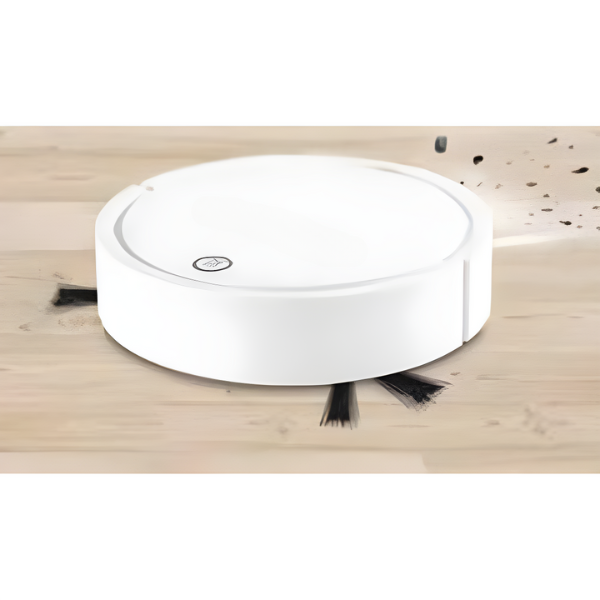 Aspirador De Pó Robô Automático Doméstico Recarregável (BRANCO)