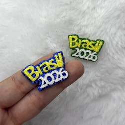 Adesivo Brasil 2026 - COPA - 6 unid 