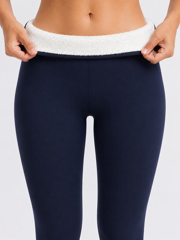 Calça Leg Forrada Com Lã 