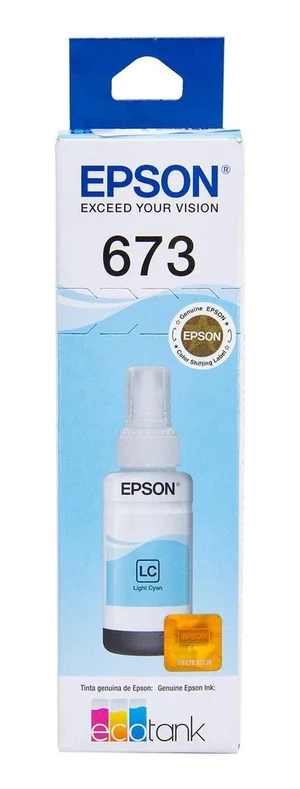 Refil Tinta Epson 673 Azul Ciano - T673520-AL