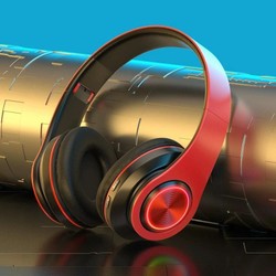 Fones de ouvido sem fio Bluetooth 5.0 com redução de ruído e luzes RGB multicoloridas -B39