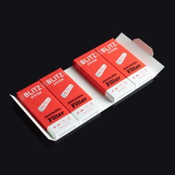 Filtro de 9mm para Cachimbo Blitz - Caixa com 40
