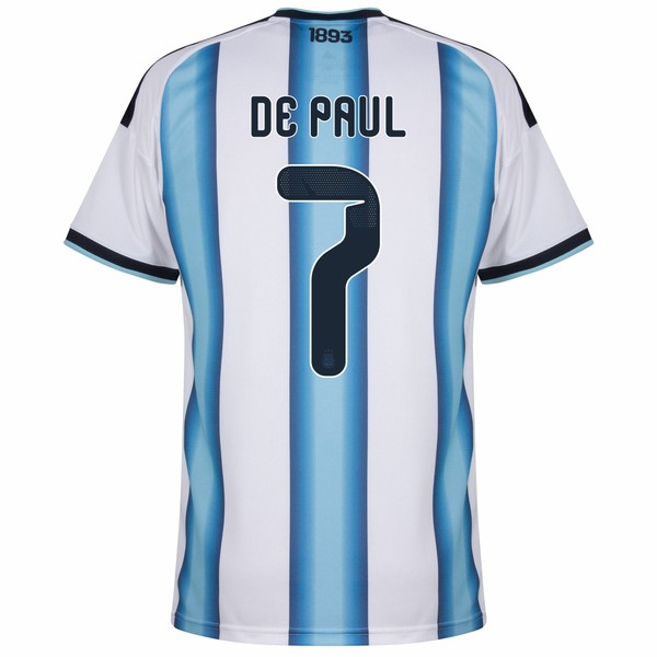 Camisa Seleção Argentina Home 2026/27 De Paul 7