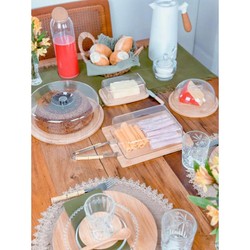 Boleira ou Porta Bolo Bambu com Tampa Ecokitchen