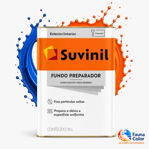 Fundo Preparador Suvinil Parede Exterior Base Água Branco