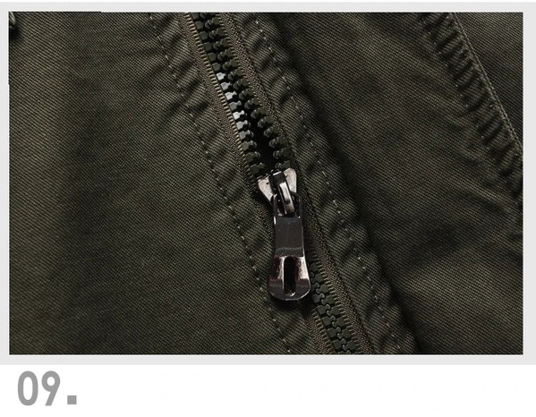 Jaqueta Militar Masculina Plus Size M-6XL - Algodão e Poliéster