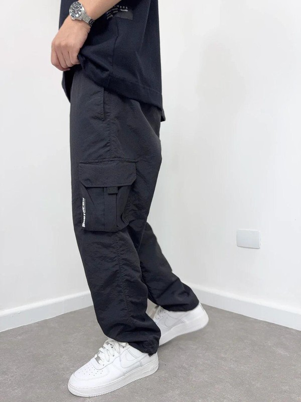 Calça Cargo Tactel Premium Brothers Preta