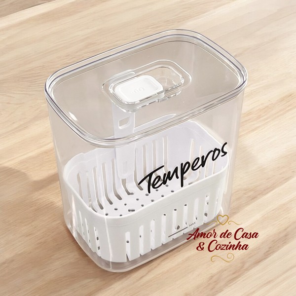 ORGANIZADOR DE TEMPEROS CLEAR ESPECIAL 1,5L