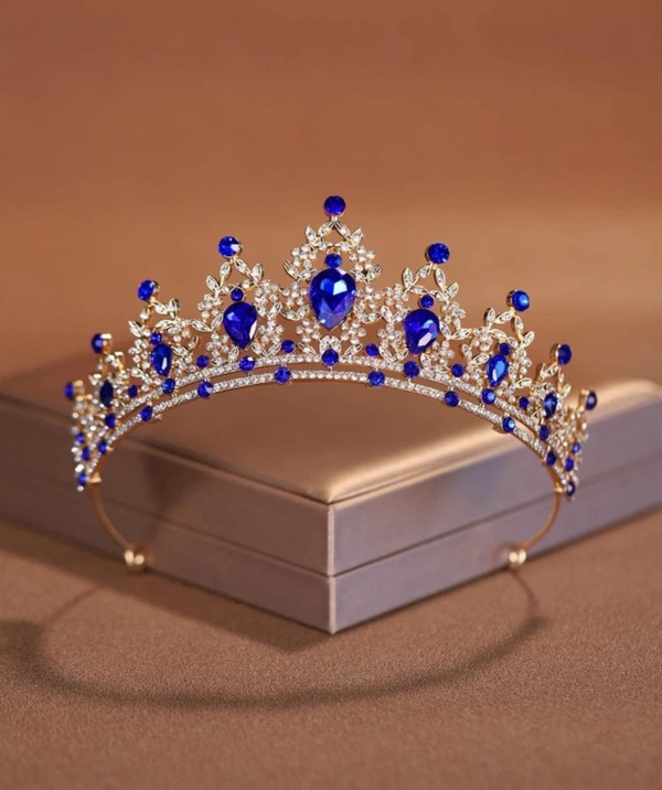 Tiara Luxuosa Coroa - Pedrarias 