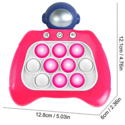 Minigame Pop-it jogo Machine game Fidget Toys (ROSA)