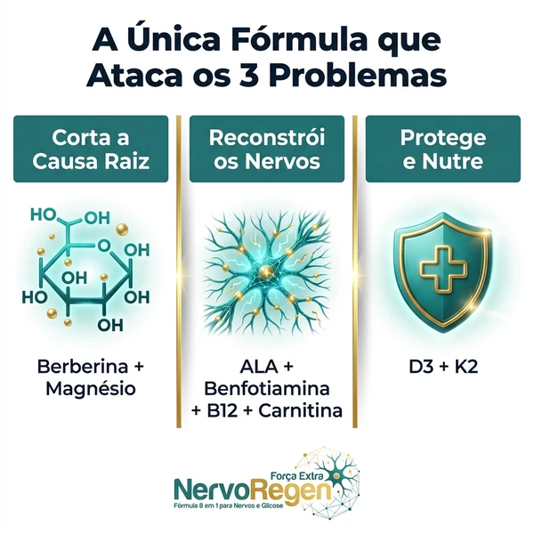 NervoRegen — Força Clínica para Nervos e Glicose