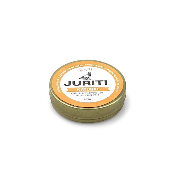 Rapé Juriti Natural - Lata 5g