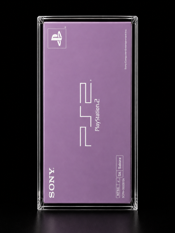 Case Acrílica Premium para PlayStation 2 Fat Sakura