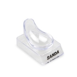 Porta 1 Cachimbo Sanda em Plástico - Transparente