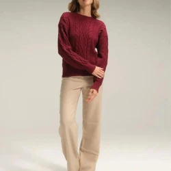 Blusa Trançada Varena De Inverno Velour