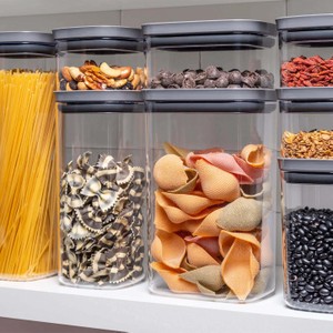 Pote hermético organizador Ou 1,5L Linha Block