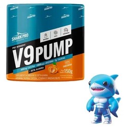 PRÉ-TREINO V9 PUMP TANGERINA -150G - SHARK PRO