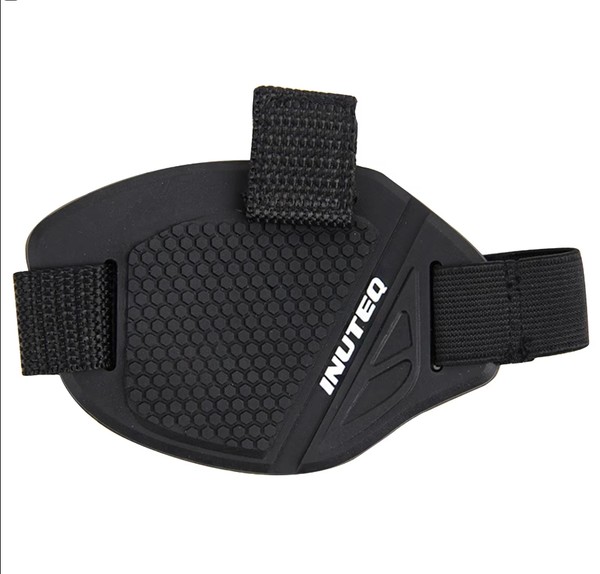 Almofada de mudança de motocicleta capa protetora de borracha ajustável shifter escudo anti deslizamento almofada sapato capa proteção de sapato da motocicleta