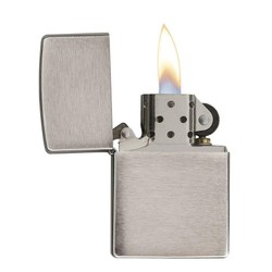 Isqueiro Zippo Brushed Fin Chrome