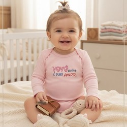 BODY VOVÔZINHO 20685 YUKS ROSA
