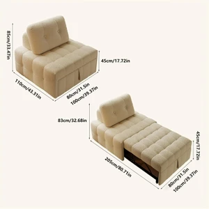 Sofá-Cama Premium 3 em 1